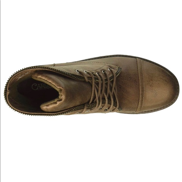 Carlos Santana Simone Motorcycle Boot Taupe Sz 6M - Picture 5 of 9